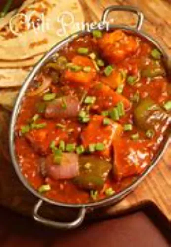 Chilli Paneer (Medium)